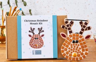 Christmas Reindeer mosaic kit